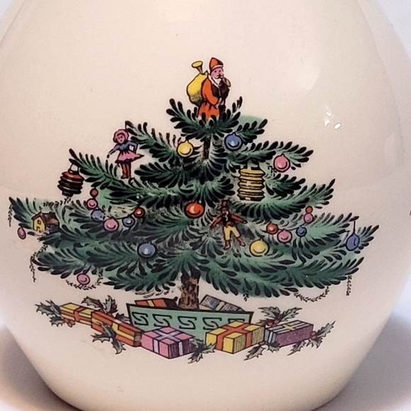 Spode Christmas Tree/ Bud Vase/ England - Picture 3 of 5